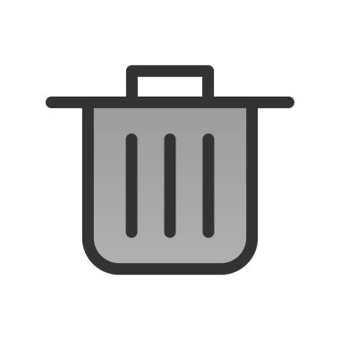 Doldurulmuş Gradyan Vektör Simgesi Tasarımı Sil