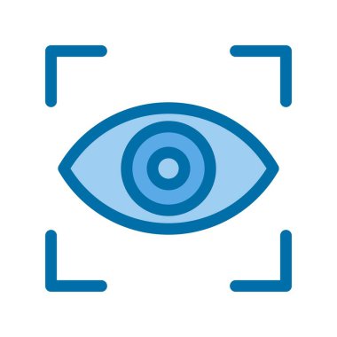 Tarayıcı Mavi Vektör Simgesi Tasarımı