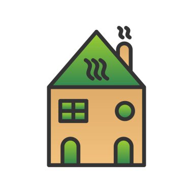 Sıcak Kahve Noktası Gradyan Vektör Simgesi Tasarımı