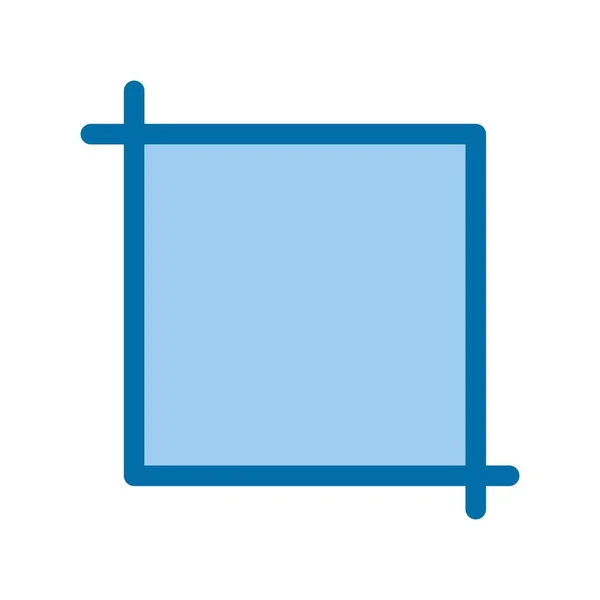 Дизайн Синих Векторных Икон — стоковый вектор