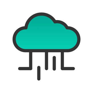 Düzenli Doldurulmuş Gradyan Vektör Simgesi Tasarımı