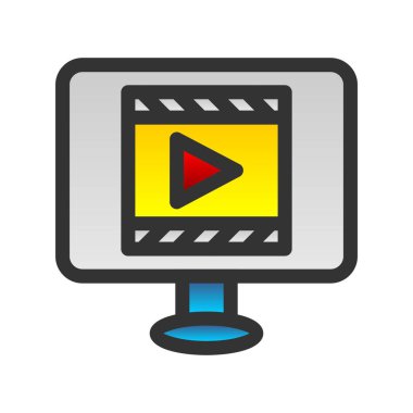 Gradyan Vektör Simgesi Tasarımı