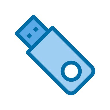 Kullanıcı Sürücüsü Mavi Vektör Simgesi Tasarımı