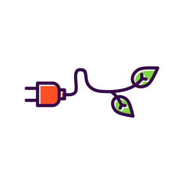 Bio Doldurulmuş Vektör Simgesi Tasarımı