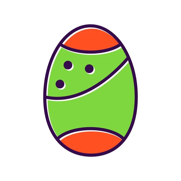 Easter Filled Vector Icon Desig — Stock Vector