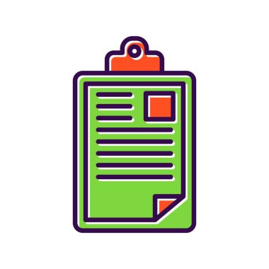 Doldurulmuş Vektör Simgesi Tasarımı Raporu