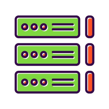 depolanmış Vektör Simgesi Tasarımı