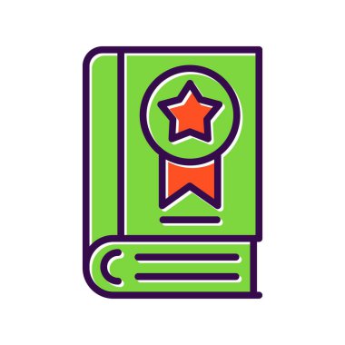 Çok Satanlar Listesi Dolu Vektör Simgesi Tasarımı