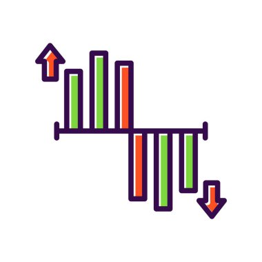  Grafik Doldurulmuş Vektör Simgesi Tasarımı