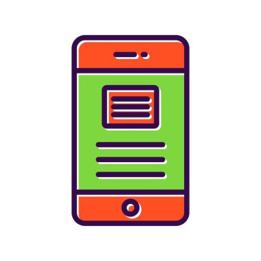  Dosya Doldurulmuş Vektör Simgesi Tasarımı