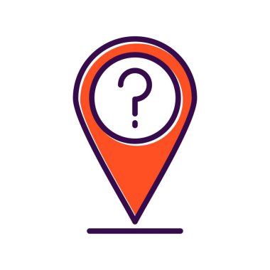 Bilinmeyen Dolu Vektör Simgesi Tasarımı