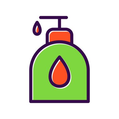 Sabun Ayrıştırıcı Vektör Simgesi Tasarımı