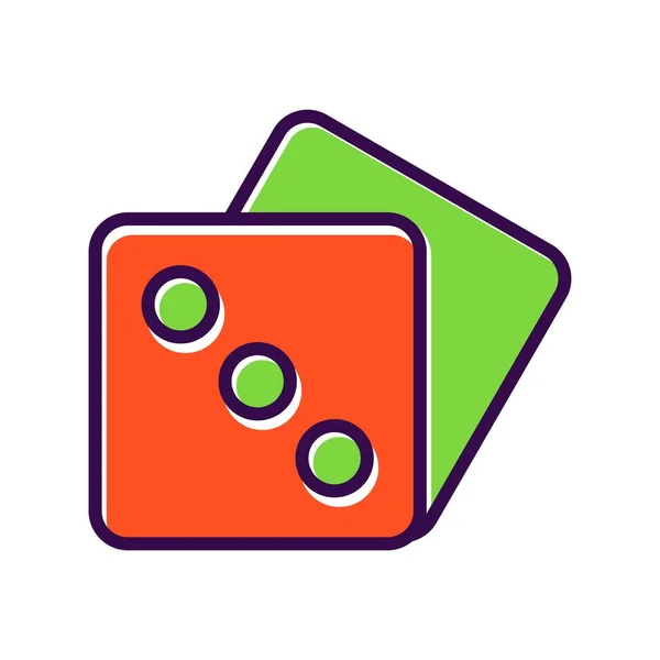 卡西诺填充向量Icon设计 — 图库矢量图片