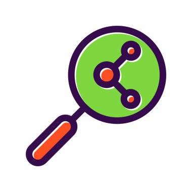 Doldurulmuş Vektör Simgesi Tasarımı Paylaş