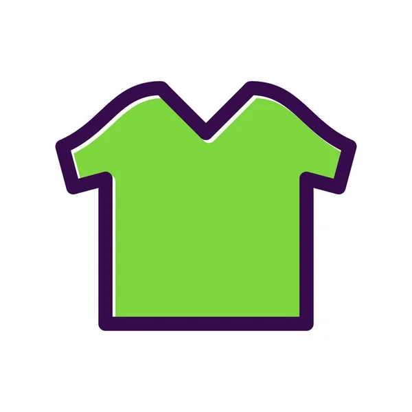 Camisa Llena Vector Icon Desig — Vector de stock