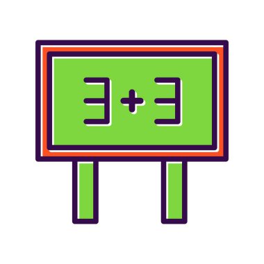 Dolu Vektör Simgesi Tasarımı