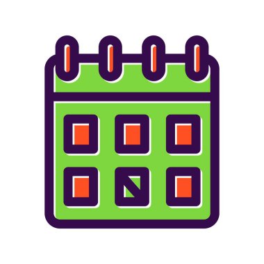 Panning Doldurulmuş Vektör Simgesi Tasarımı