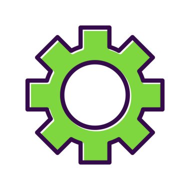 Doldurulmuş Vektör Simgesi Tasarımı Ayarlanıyor