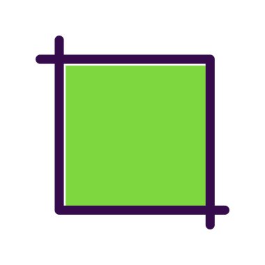 Kırpılmış Vektör Simgesi Tasarımı