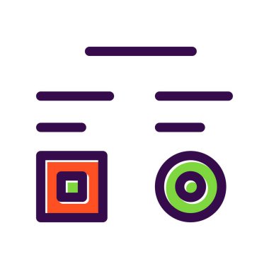 Proje Doldurulmuş Vektör Simgesi Tasarımı