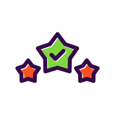 Kalite Denetimi Dolu Vektör Simgesi Tasarımı