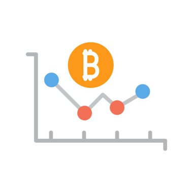 Grafik Düz Vektör Simgesi Tasarımı