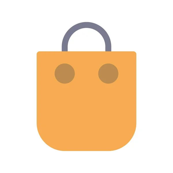 Tasche Flat Vector Icon Desig — Stockvektor