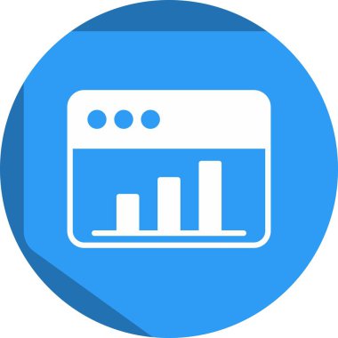 Kâr Glyph Çember Vektör Simgesi Tasarımı