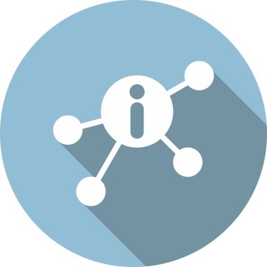 Glyph Çember Vektör Simgesi Tasarımı Paylaşılıyor