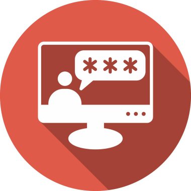 Sohbet Kodu: Çember Vektör Simgesi Tasarımı