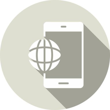 Dünya Çemberi Vektör Simgesi Tasarımı