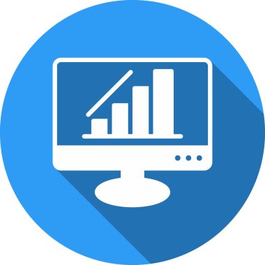 Büyüme Kabartma Çemberi Vektör Simgesi Tasarımı