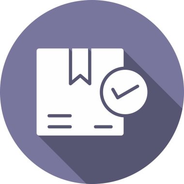 Tik Tipi Çember Vektör Simgesi Tasarımı