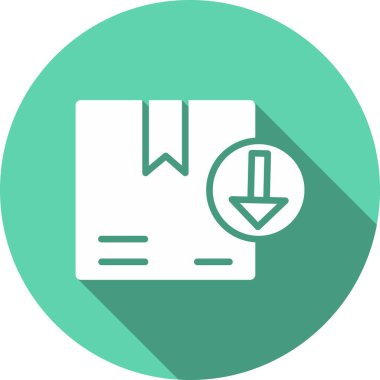 Glyph Çember Vektör Simgesi Tasarımı İndir