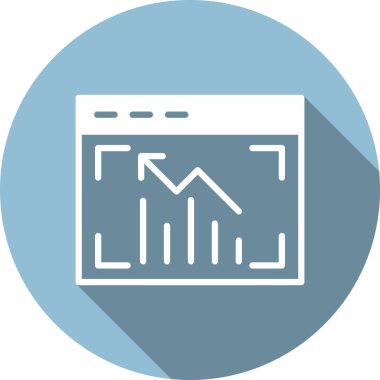  Web Sunumu Kabartma Çemberi Vektör Simgesi Tasarımı