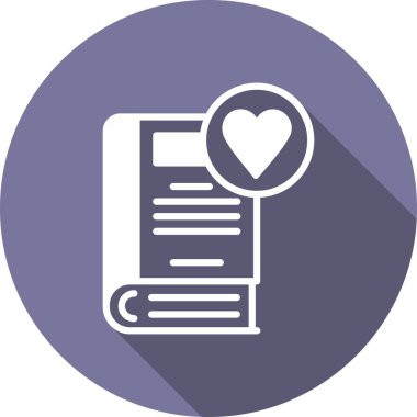 Roman Glyph Çember Vektör Simgesi Tasarımı