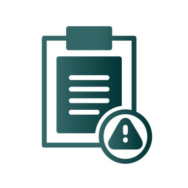 Ünlem İmza Gradyan Vektör Simgesi Tasarımı