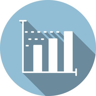 Grafik Kabartma Çemberi Vektör Simgesi Tasarımı