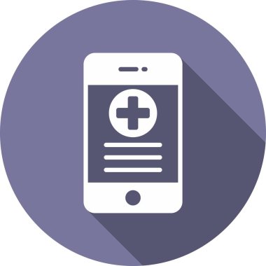 Glyph Çember Vektör Simgesi Tasarımı Ekle