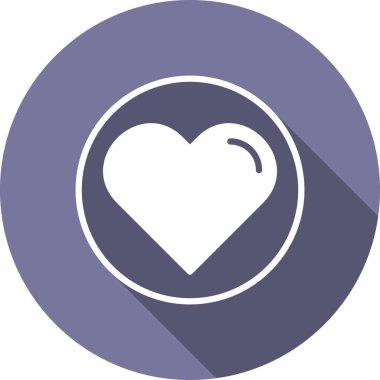 Kalp Kabartması Kiralama Vektörü Simgesi Tasarımı