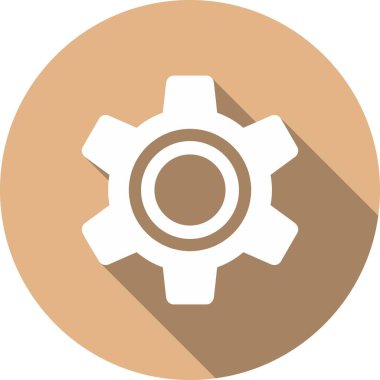 Çember Çember Vektör Simgesi Tasarımı