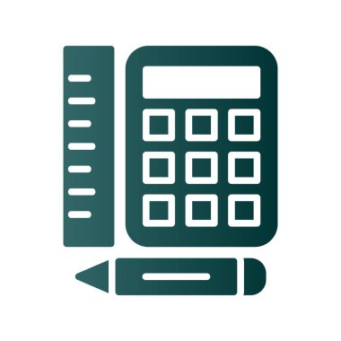  Araçlar Kabartma Gradyan Vektör Simgesi Tasarımı