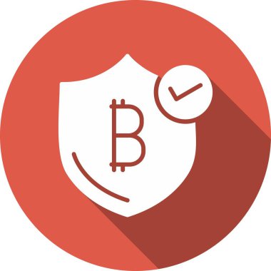  Güvenli Kabartma Çemberi Vektör Simgesi Tasarımı