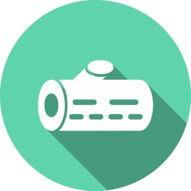  Tahta Kabartma Çemberi Vektör Simgesi Tasarımı