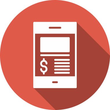 Ödeme Kabartma Çemberi Vektör Simgesi Tasarımı