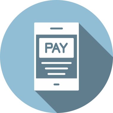 Glyph Çember Vektör Simgesi Tasarımı Öde