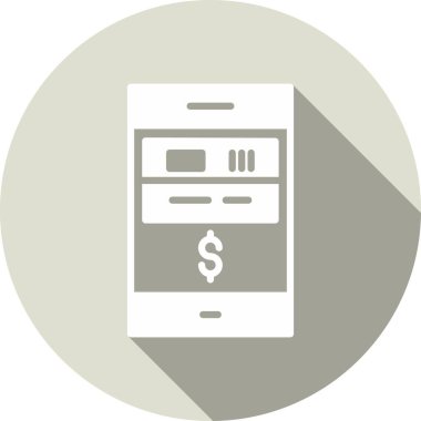  Para Kabartma Çemberi Vektör Simgesi Tasarımı