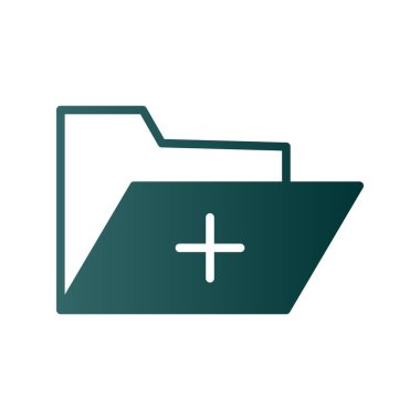 Dizin Gradyan Vektör Simgesi Tasarımı