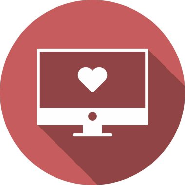 Glyph Çember Vektör Simgesi Tasarımı İzle