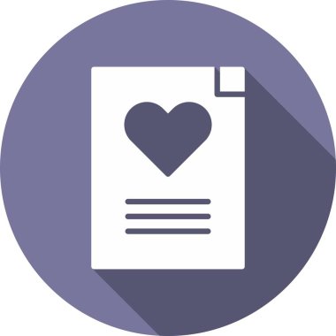 Dosya Kabartma Çemberi Vektör Simgesi Tasarımı